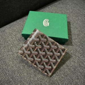 SAINT-FLORETIN WALLET 零錢袋短夾 黑焦糖