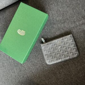 SENAT MINI POUCH  一字拉鍊卡片零錢包 灰