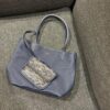 ANJOU MINI TOTE 雙面mini托特包 深藍：圖片 2