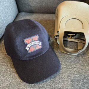 Davis H Sellier毛料棒球帽 深藍