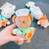 MIFFY 米菲兔 新款麵包背包吊飾：圖片 3
