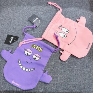 BARBAPAPA 泡泡先生 造型束口袋