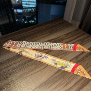 Twilly 雙面馬車 棕 綠 深藍 淺藍