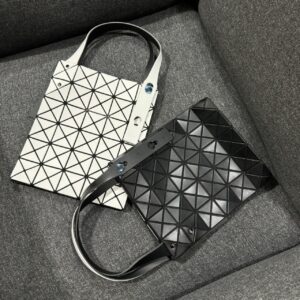 DUO 雙口袋雙面mini托特包  白拼黑