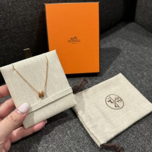 經典mini POP H項鍊 金棕玫瑰金