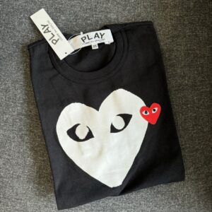 大愛心🖤短Tee 黑+白愛心🤍 新版XXS XS