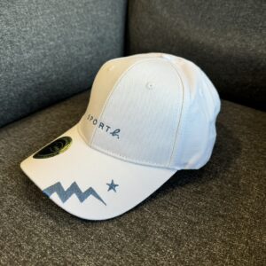 恐龍LOGO棒球帽 白