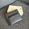 牛皮卡片零錢夾 黑：圖片 2