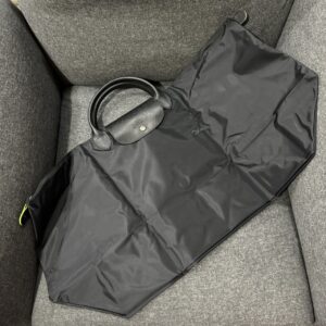 LE PLIAGE GREEN 系列 #取代CLUB系列 刺繡LOGO尼龍 短 XL 黑