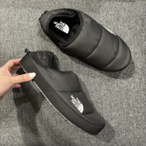 THE NORTH FACE  韓國超人氣 蓬蓬懶人穆勒鞋 黑