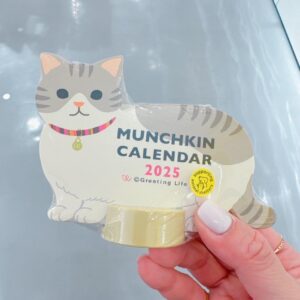 2025年 肥貓咪造型桌曆
