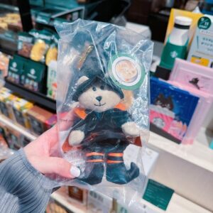STARBUCKS 萬聖節限定🎃 巫師小熊🐻吊飾