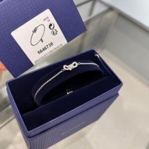 SWAROVSKI 施華洛世奇 蝴蝶結可調式手鍊