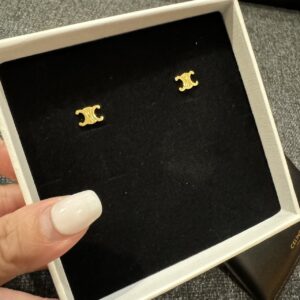 新款凱旋門耳環 金