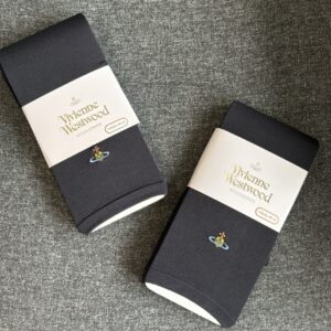 VIVIENNE WESTWOOD 經典刺繡土星🪐十分丈內搭褲 黑