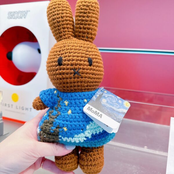 MIFFY 米菲兔🐰 荷蘭藝術家限定  手工製造質感針織娃娃：圖片 4