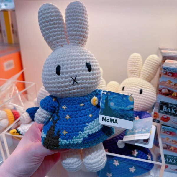 MIFFY 米菲兔🐰 荷蘭藝術家限定  手工製造質感針織娃娃：圖片 2