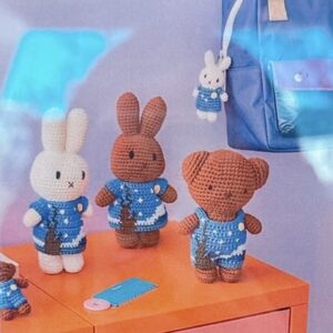 MIFFY 米菲兔🐰 荷蘭藝術家限定  手工製造質感針織娃娃