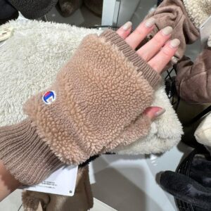 CHAMPION <店鋪限定> 指頭外露熊寶寶手套