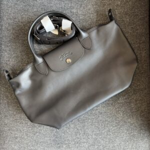 LE PLIAGE XTRA 系列 牛皮手提包 S 黑