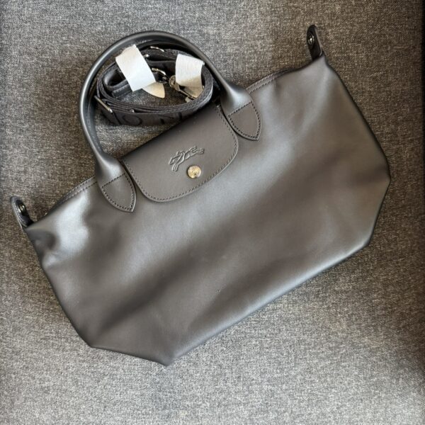 LE PLIAGE XTRA 系列 牛皮手提包 S 黑