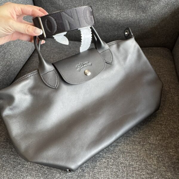 LE PLIAGE XTRA 系列 牛皮手提包 S 黑：圖片 2