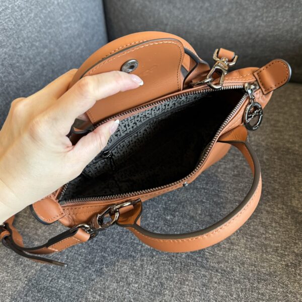 LE PLIAGE XTRA 系列 牛皮迷你手提包 XS 白蘭地：圖片 4