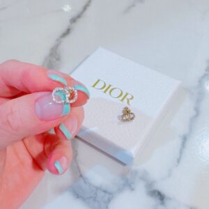 Store 114 CD 閃亮亮耳環 金