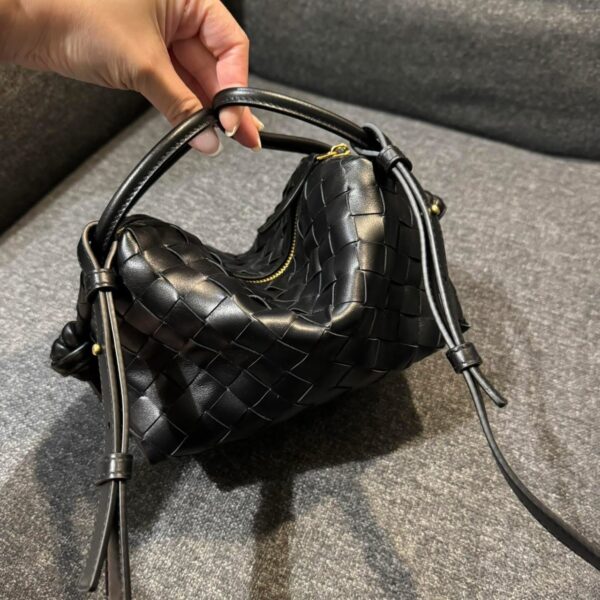 經典編織TOP HANDLE LOOP 黑：圖片 6