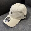New Era 小LOGO棒球帽 白 玫瑰粉