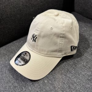 New Era 小LOGO棒球帽 白 玫瑰粉
