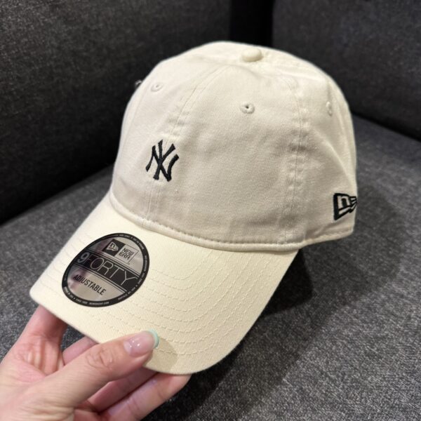 New Era 小LOGO棒球帽 白 玫瑰粉：圖片 3