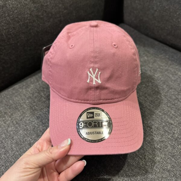 New Era 小LOGO棒球帽 白 玫瑰粉：圖片 7