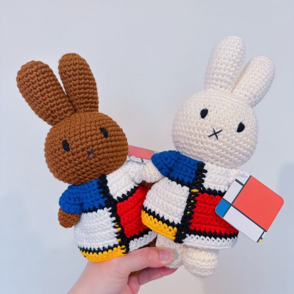 MIFFY 米菲兔🐰 荷蘭藝術家限定 手工製造質感針織娃娃