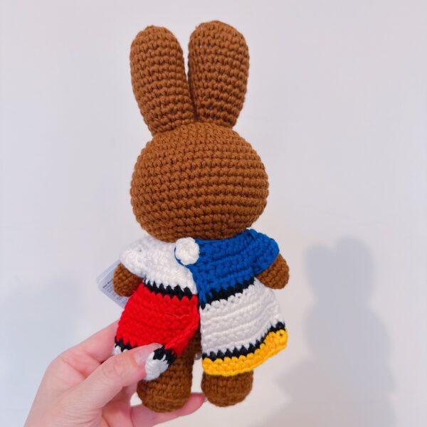 MIFFY 米菲兔🐰 荷蘭藝術家限定 手工製造質感針織娃娃：圖片 3