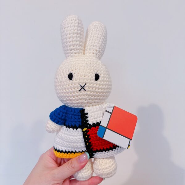 MIFFY 米菲兔🐰 荷蘭藝術家限定 手工製造質感針織娃娃：圖片 4