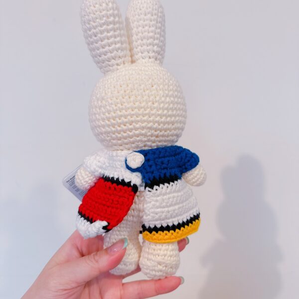 MIFFY 米菲兔🐰 荷蘭藝術家限定 手工製造質感針織娃娃：圖片 5