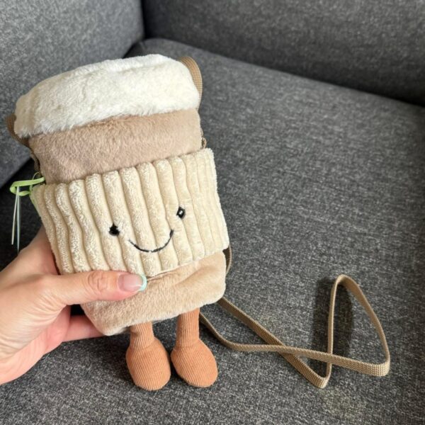 JELLYCAT 咖啡杯☕️斜背包：圖片 2