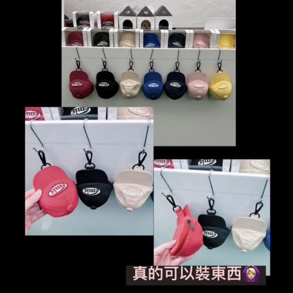 emis 棒球帽造型小物包吊飾：圖片 8