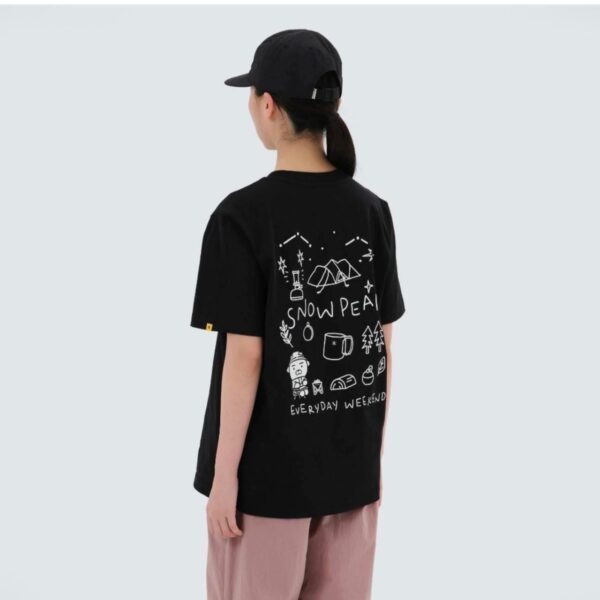 日本知名質感登山品牌 SNOW PEAK X 카카오프렌즈 KAKAO FRIENDS KAKAO聯名款 露營短TEE《成人版》：圖片 6