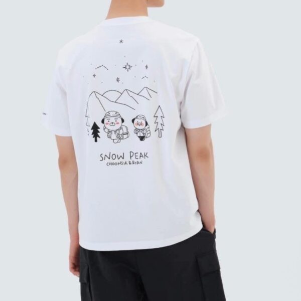 日本知名質感登山品牌 SNOW PEAK X 카카오프렌즈 KAKAO FRIENDS KAKAO聯名款 登山短TEE《成人版》：圖片 3