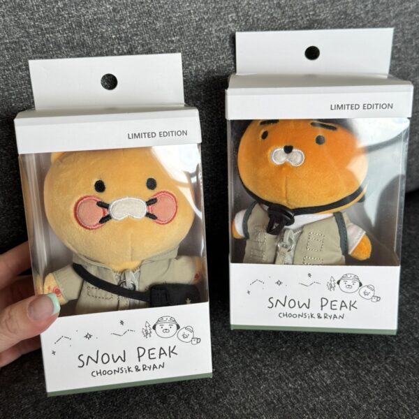 日本知名質感登山品牌 SNOW PEAK X 카카오프렌즈 KAKAO FRIENDS 超萌大吊飾
