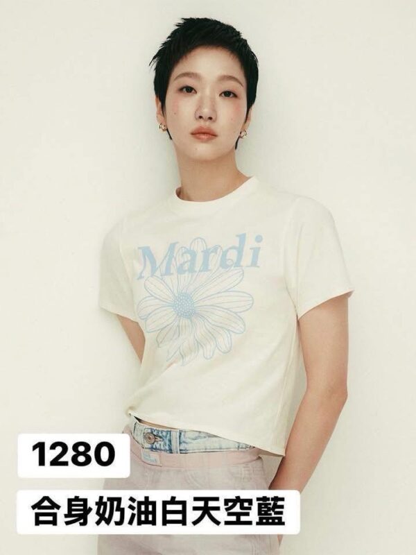 MARDI MERCREDI 合身短TEE：圖片 2