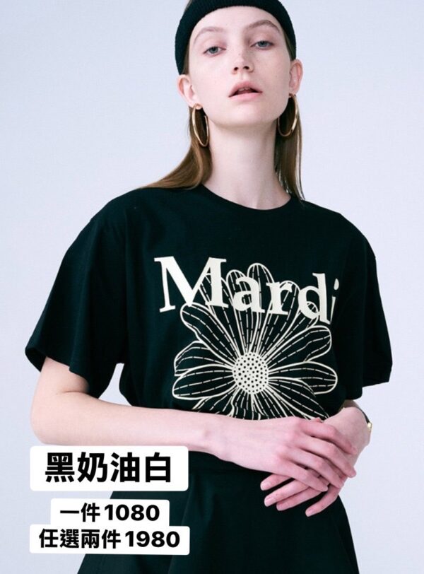 MARDI MERCREDI 經典短TEE：圖片 3