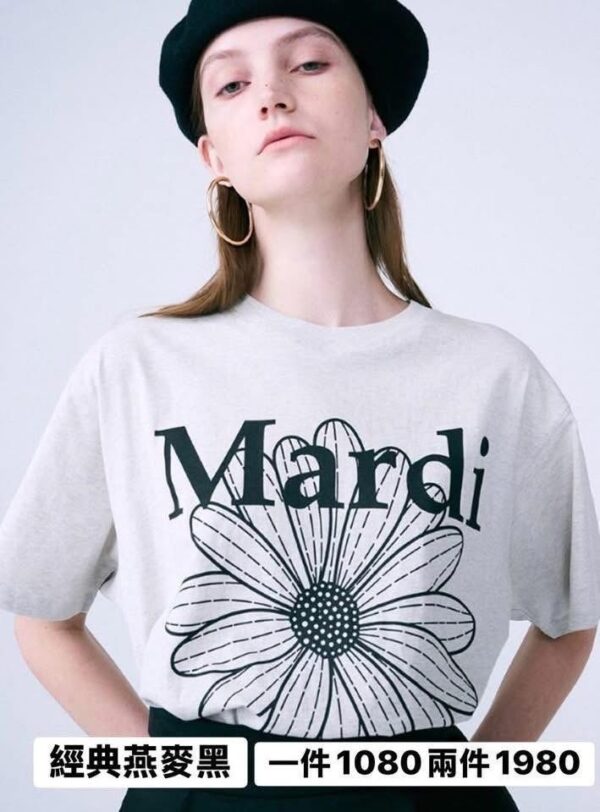 MARDI MERCREDI 經典短TEE：圖片 4