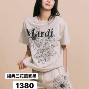MARDI MERCREDI 經典短TEE 三花