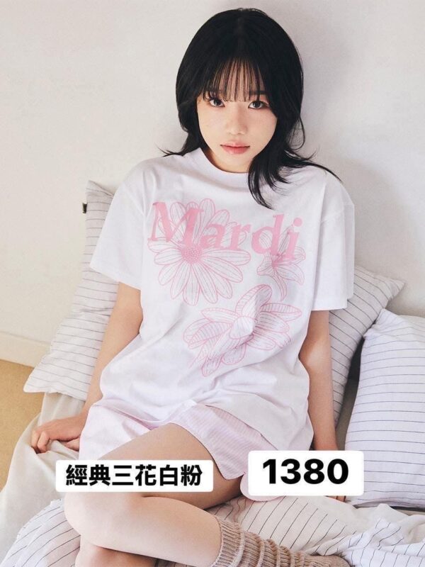 MARDI MERCREDI 經典短TEE 三花：圖片 3