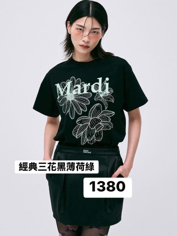 MARDI MERCREDI 經典短TEE 三花：圖片 7