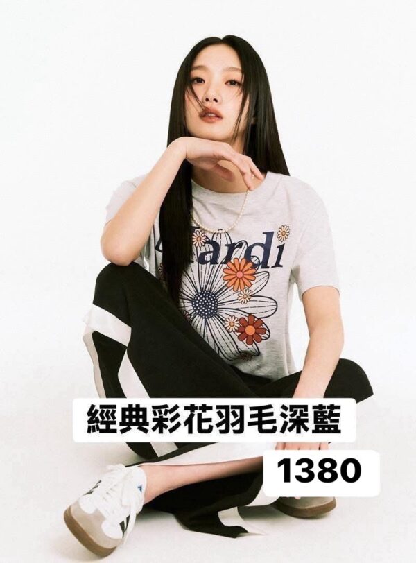 MARDI MERCREDI 經典短TEE 經典彩花：圖片 2