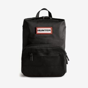 HUNTER 超人氣Pioneer尼龍大扣環防水後背包《mini款》 黑